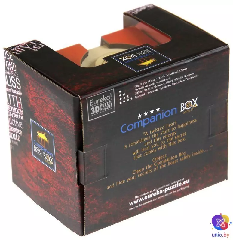 Головоломка деревянная Companion Secret Escape Box | Сундук любви (473455)