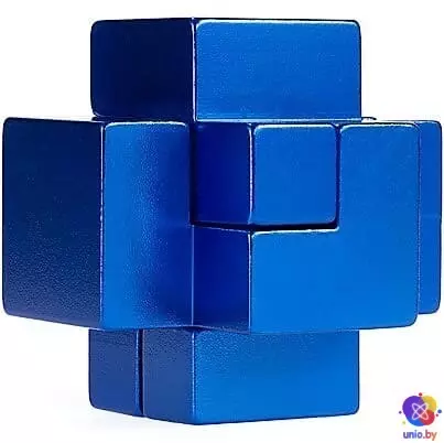 Головоломка металлическая Fortress Metal Puzzle in a can (blue) | Крепость в банке (синяя) 473441