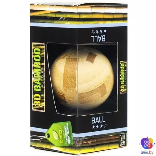 Головоломка деревянная 3D Eureka Bamboo Ball Puzzle | Шар