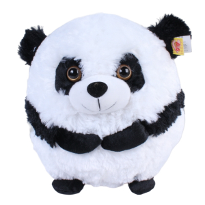 Мягкая игрушка Круглая панда, 33 см